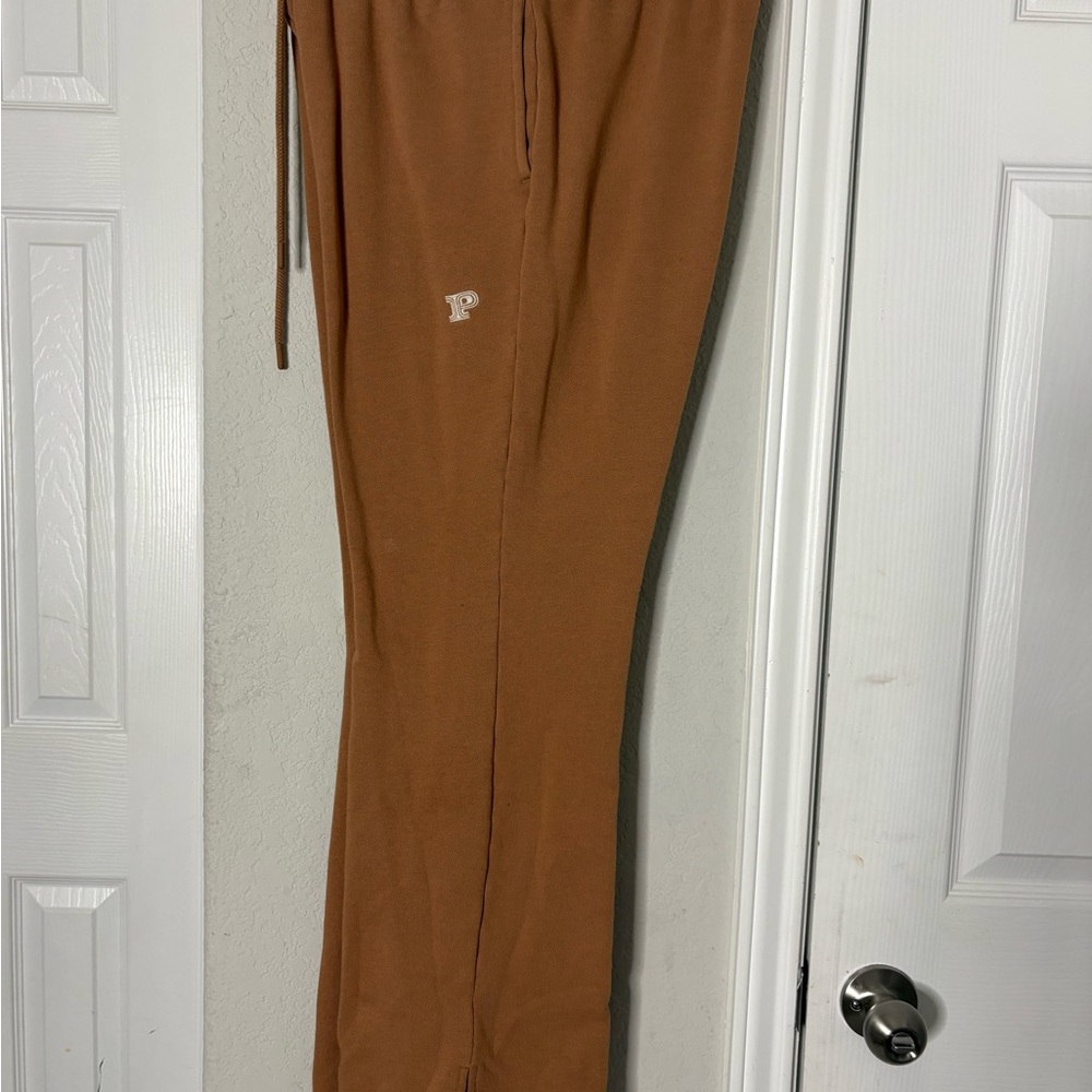 PINK Victoria's Secret Tan Sweatpants